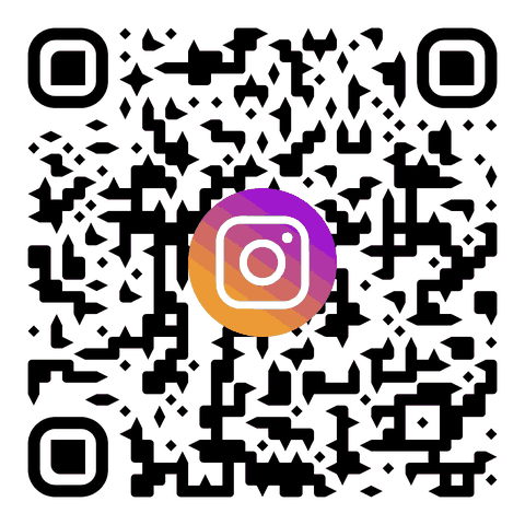 Code à scanner pour ouvrir le compte Instagram de L’Orchidée